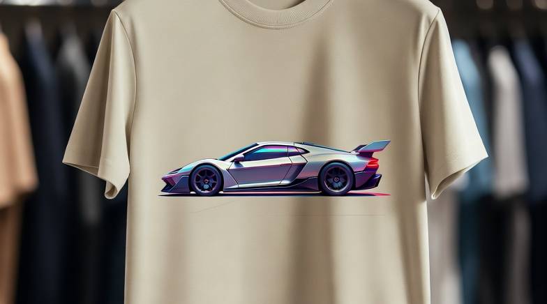 T-shirt mockup from the media library for automated Instagram posts T-shirt mockup from the media library for automated Instagram posts