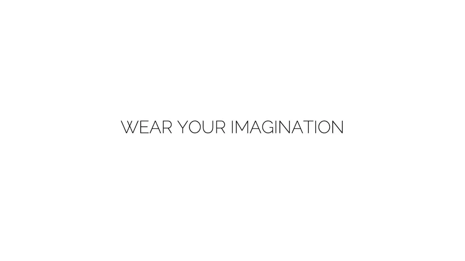 Create Your Personal Shirt with Our Online Tool! The logo of the T-shirt design website Wear Your Imagination (WYI) in black Raleway font on a white background.